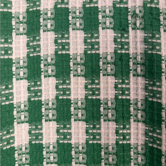 Tuckernuck Emerald Green Georgette Tweed Dress - Picture 5 of 11